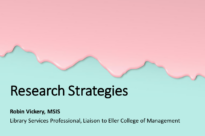 Research strategies